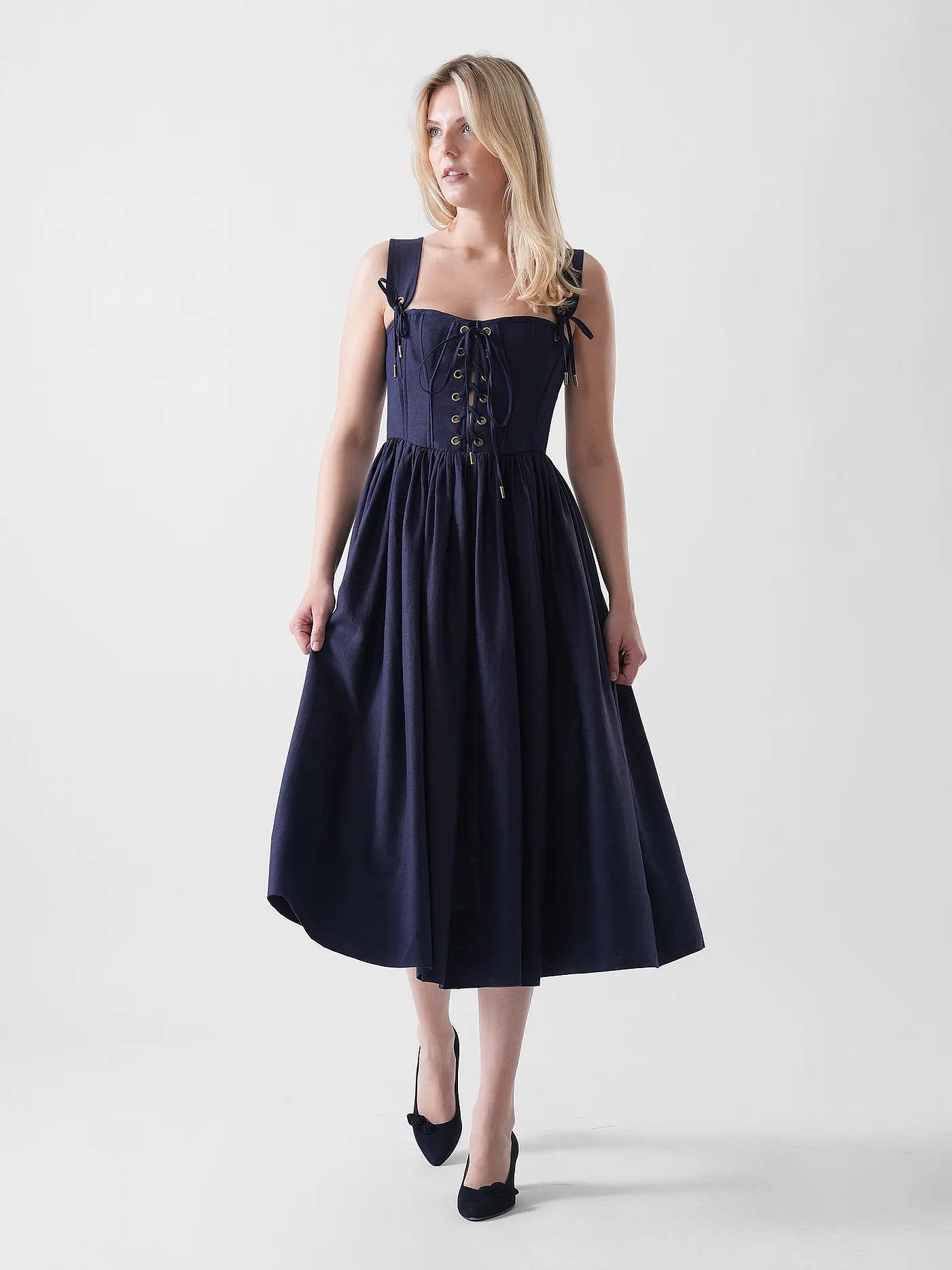 LENA HOSCHEK | Midikleid GIUSEPPINA | 